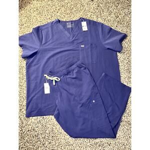 MENS 6XL FIGS PURPLE SET